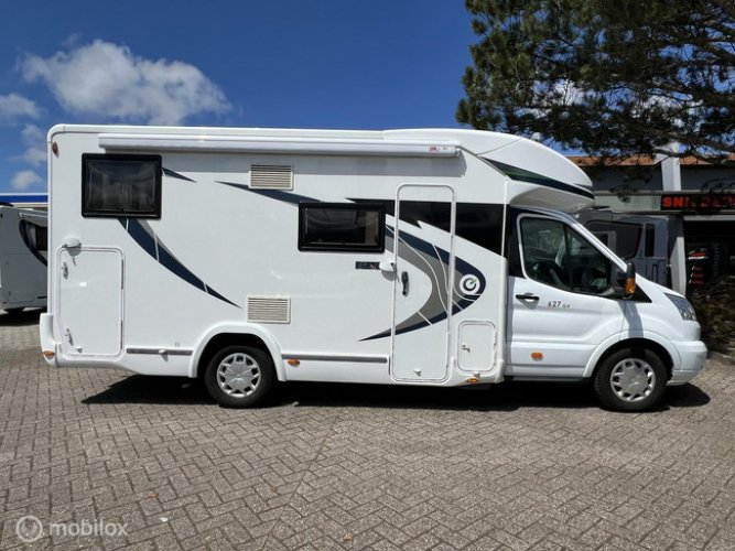 Chausson 627GA - lengte bedden en hefbed foto: 19