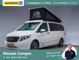 Camping-car bus Mercedes-Benz Vito 111 CDI AMIGO [nouvelle installation de panneaux solaires sur toit relevable]