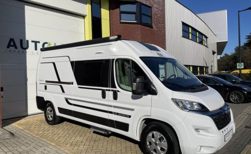 Adria Mobil 2 pers. Want to rent an Adria Mobil camper in Lijnden? From € 105 pd - Goboony photo: 1