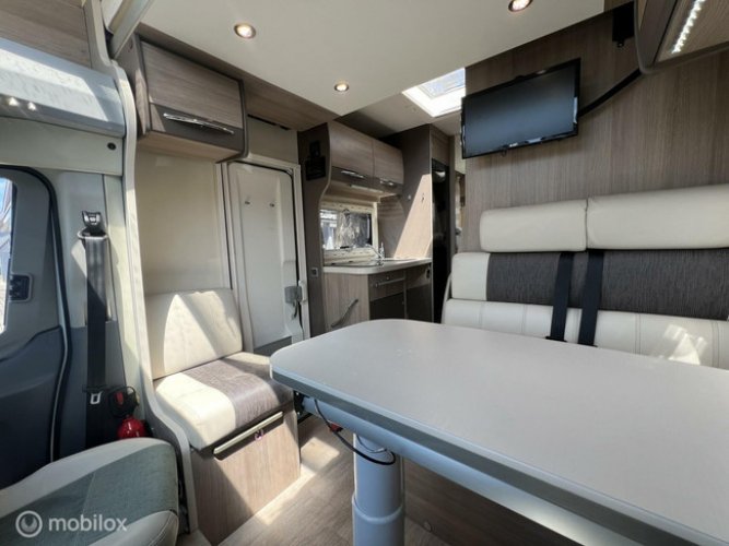 Chausson 627GA - lengte bedden en hefbed foto: 7