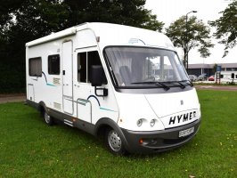 Hymer B574 lage kilometerstand 