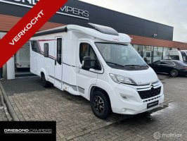 LMC T730 Tourer Enkele Bedden Luifel Schotel Grote Garage