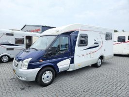 Hymer-Eriba Van 572 enkele-bedden/xl-garage 