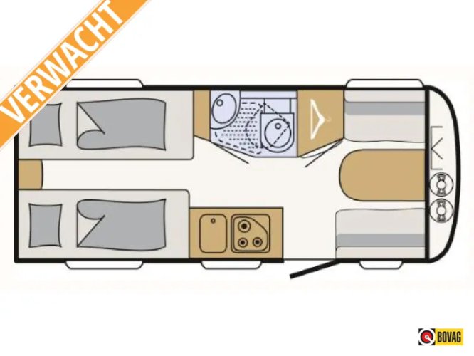 Dethleffs C'Joy 460 LE mover / fietsdr / luifel  hoofdfoto: 1