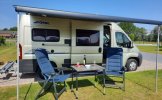 Possl 3 pers. Rent a Pössl motorhome in Someren? From € 85 pd - Goboony photo: 1