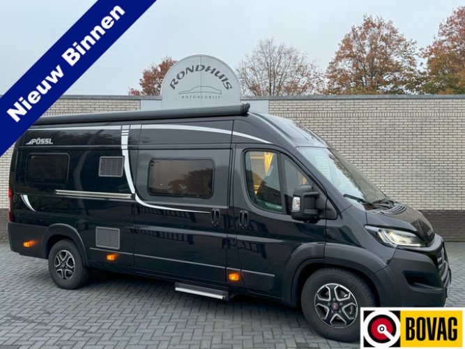 Pössl Roadcruiser 640 D-Line 160 pk 9-TRAPS AUTOMAAT Euro6 Fiat Ducato Maxi **Lengtebedden/4 zitplaatsen/XXL Koelkast/1e eigenaar/Full hoofdfoto: 1