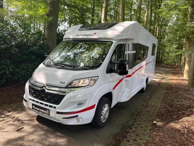 Dethleffs Sunlight 68 T Enkele Bedden Hefbed 2019  foto: 1