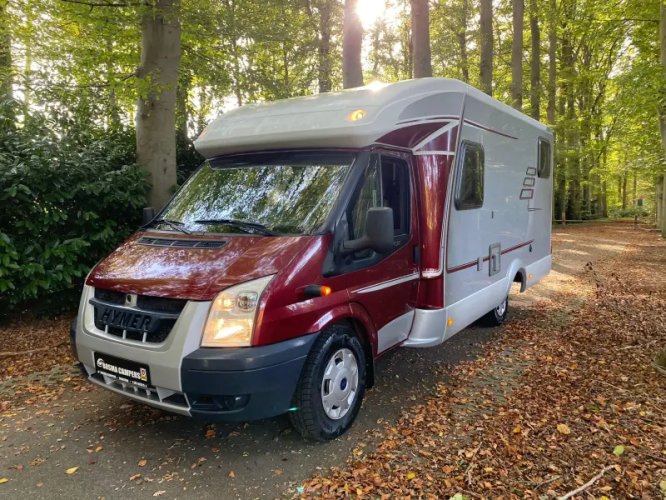 Hymer T 672 CL Enkele Bedden Airco 2009 