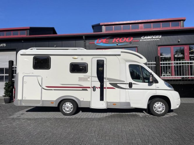 Adria Compact SL - enkele bedden 