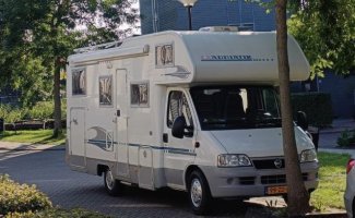 Adria Mobil 6 pers. Rent Adria Mobil motorhome in Holten? From €74 pd - Goboony