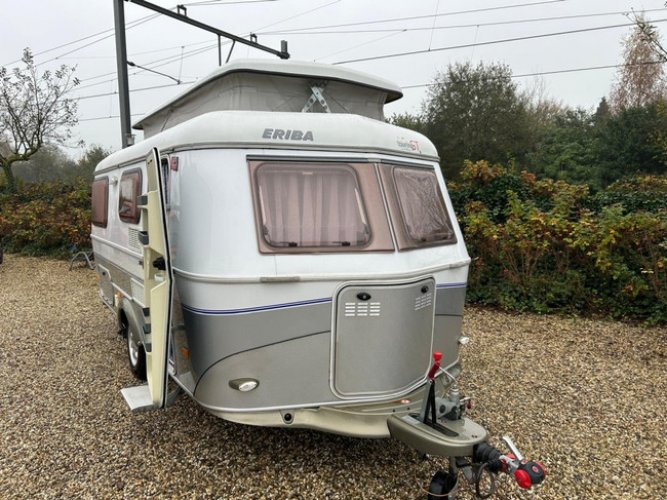 Eriba Troll 550 Gt Touring Vast bed , toilet , luifel , mover , Uniek!