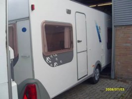 Knaus Eurostar 550 6 persoons caravan 