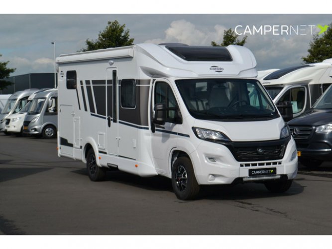 Carado T448 140hp JTD | Now with 8000 euro discount | Thule bicycle carrier | Lift-down bed | Longitudinal beds | photo: 0