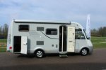 Hymer B 518 CL Integral, 2.3 MultiJet. 130 HP, Lift-down bed, Fixed rear bed, Garage, L. Seating, 2 Swivel chairs, etc. Bj. 2011 Marum photo: 2