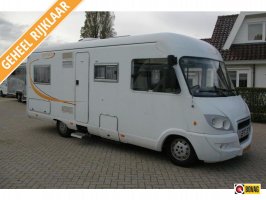 Hymer Eriba 636 Fransbed, Hefbed. 