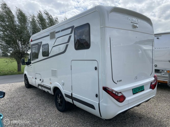 Hymer B-MCT 600 White-Line Mercedes 170-PK Automaat Enkele bedden, Veel extra’s en weinig km’s, 1e Eig. foto: 7