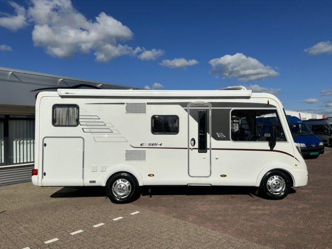 Hymer EX 578 150 pk org nl camper nap logisch euro 5 enkele bedden+hefbed luifel grote garage elktr schotel 2x tv camera oven