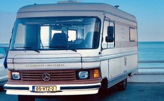 Hymer 4 pers. Rent a Hymer motorhome in The Hague? From € 93 pd - Goboony