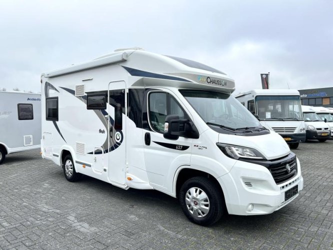 Chausson Flash 637 enkele-bedden/euro6/uniek 