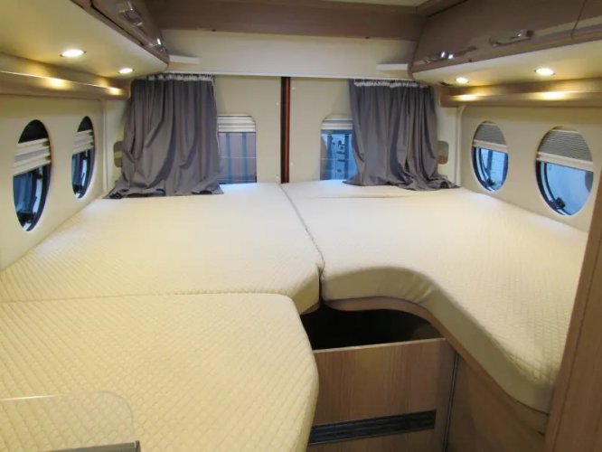 Malibu First Class Two Room Lengtebedden, Derde bed 