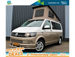 Volkswagen Transporter 2.0 tdi 150pk Autom 4 Slaapplaatsen  Cruise Climatic Nieuw interieur draaibare passagiersstoel anti insecten hor