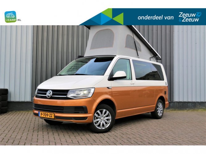 Volkswagen Transporter Camper 2.0 TDI L1H1 Highline 150pk Autom 4 Slaapplaatsen Nav Cruise Climatic Nieuw interieur foto: 0