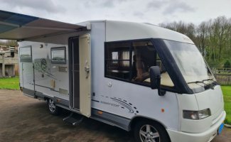 Dethleffs 5 pers. Want to rent a Dethleffs camper in Leerdam? From €68 per day - Goboony