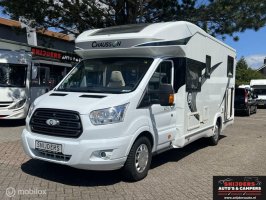 Chausson 627GA - lengte bedden en hefbed