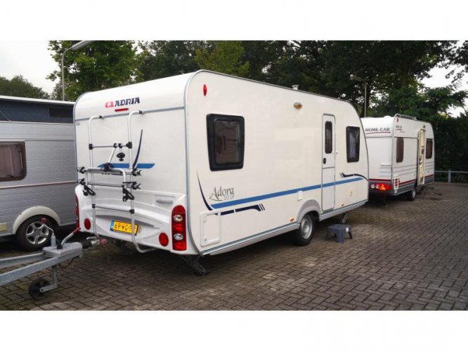 Adria Adora 512 UP Fietsendrager/Reservewiel 