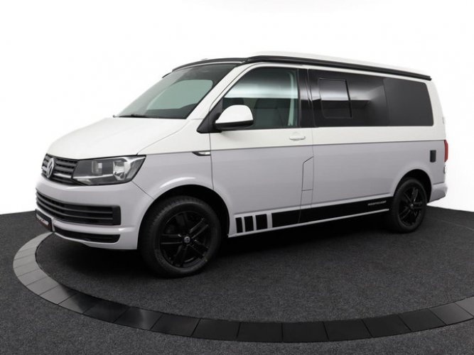 Volkswagen Transporter Buscamper 2.0TDi 102Pk Inbouw nieuw California-look | 4-Persoons | Two Tone kleur| Slaaphefdak | NIEUWSTAAT foto: 21