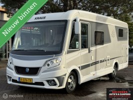 Knaus van i650 Meg platinum selection met gunstige km stand