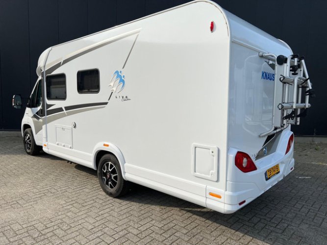 Knaus 650 LIVE TI Automaat | 1e eigenaar | Airco | Elektrisch fietsenrek | Ca