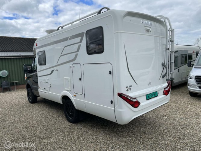 Hymer ML-T 580 4x4 Mercedes Automaat Super-uitvoering met Delta velgen, 2x Airco, Solar, Recaro stoelen, Etc.etc. foto: 8