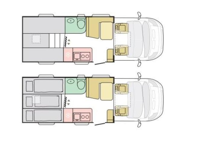 Adria Coral Axess 600 SL Fiat - Automaat - 14 