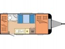 Hobby De Luxe 490 KMF Dorema Voortent | Airco |  foto: 1