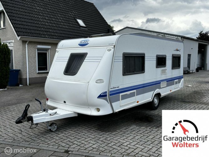 Hobby 495 UFE Excellent easy ten cate voortent nette caravan hoofdfoto: 1